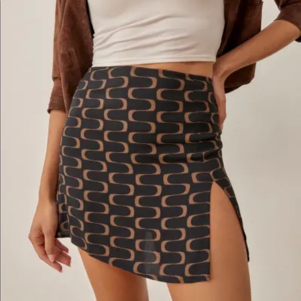 ISO: Reformation Brown Margot Skirt in Linguine colorway
